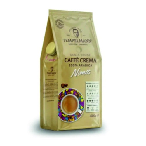 Tempelmann Nomos Caffe Crema, зерно, 1000 гр